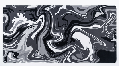 Tapis de Souris Deskmat XXL Motif Marbre Liquide (900x400x2mm)