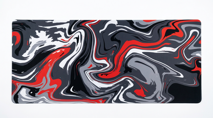 Tapis de Souris Deskmat XXL Motif Marbre Liquide (900x400x2mm)