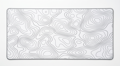 Tapis de Souris Deskmat XXL Motif Topographique (900x400x2mm)