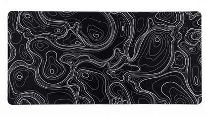 Tapis de Souris Deskmat XXL Motif Topographique (900x400x2mm)