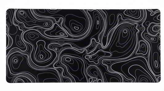 Tapis de Souris Deskmat XXL Motif Topographique (900x400x2mm)